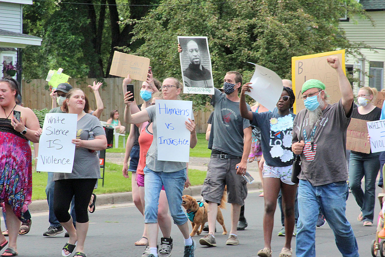 BLM protest walk